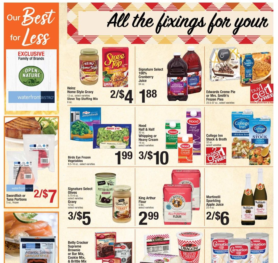 Shaws Flyer 11/20/20 – 11/26/20: Shaws Circular & Weekly Ad Flyer Preview