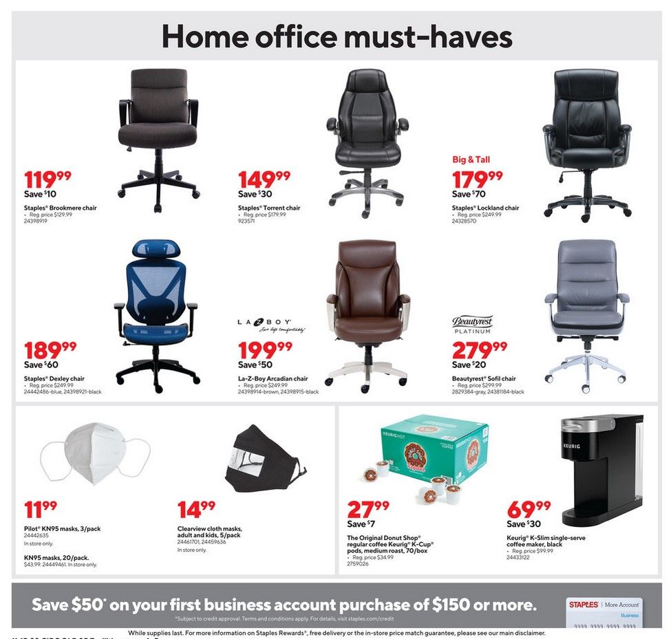 Staples Weekly Ad Flyer 11/15/20 – 11/21/20 ~ Staples Ad Preview!