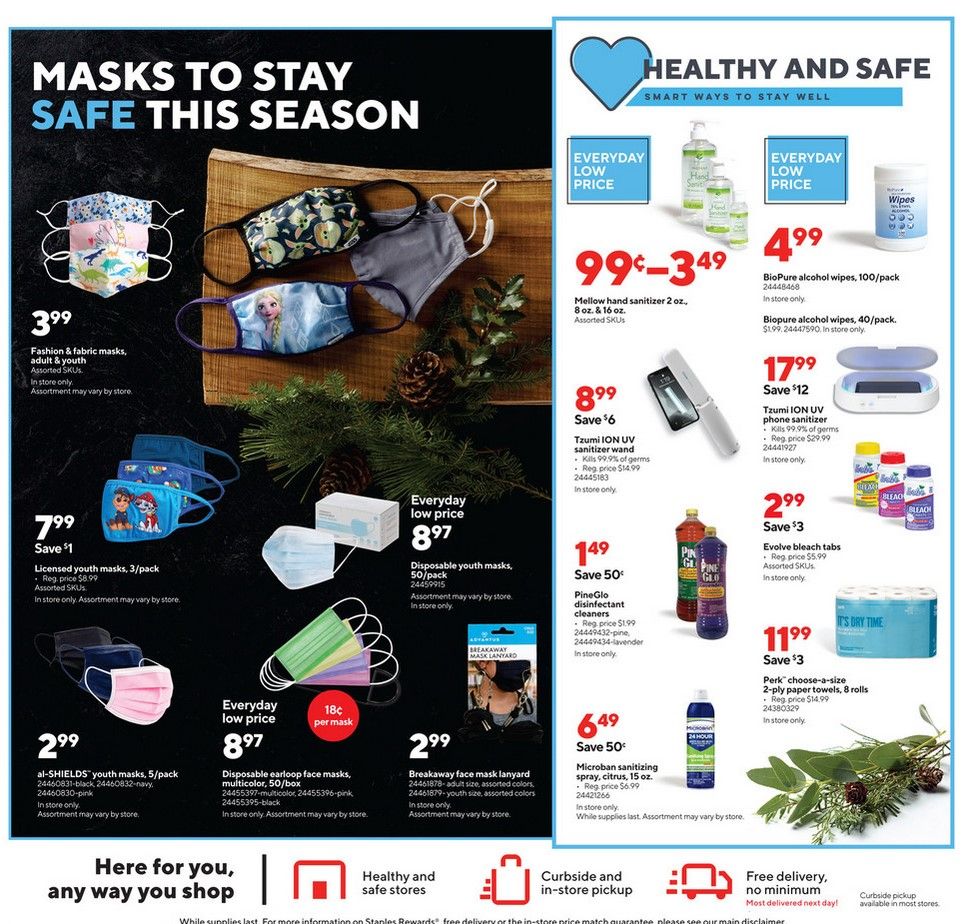 Staples Weekly Ad Flyer 11/15/20 – 11/21/20 ~ Staples Ad Preview!