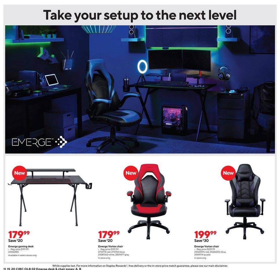 Staples Weekly Ad Flyer 11/15/20 – 11/21/20 ~ Staples Ad Preview!