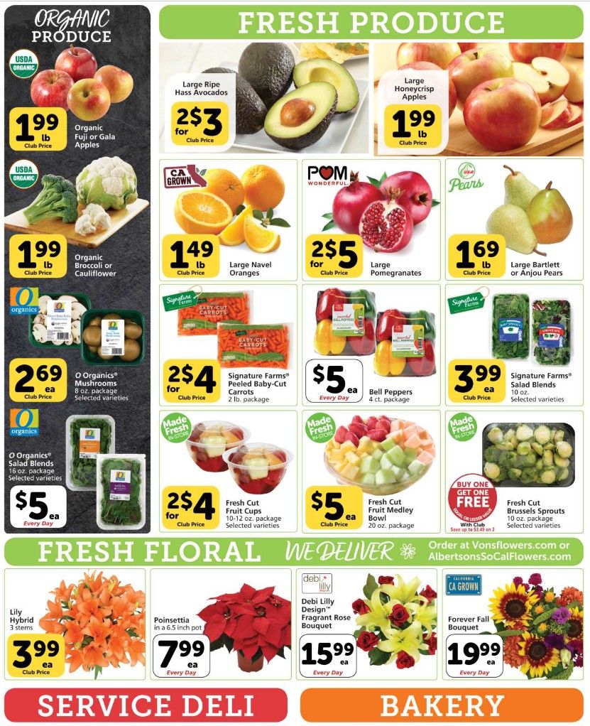Vons Weekly Ad Flyer (11/11/20 – 11/17/20): Early Vons Ad Preview