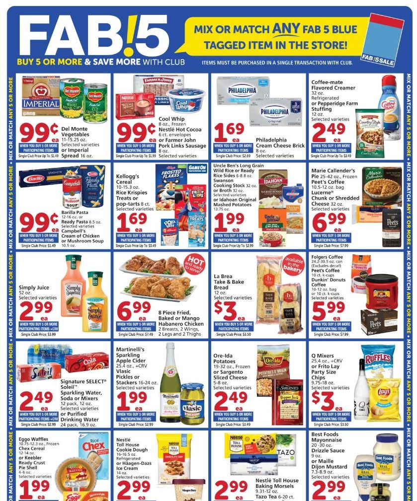 Vons Weekly Ad Flyer (11/18/20 – 11/26/20): Early Vons Ad Preview