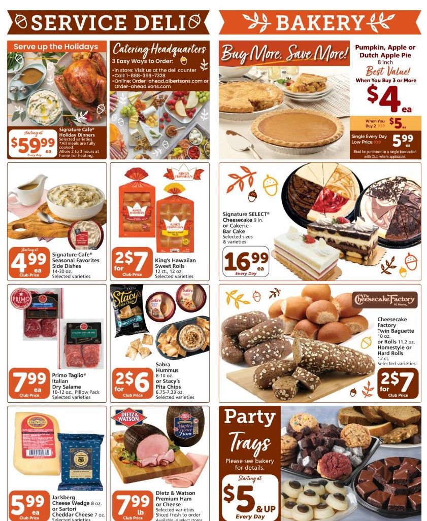 Vons Weekly Ad Flyer (11/18/20 – 11/26/20): Early Vons Ad Preview