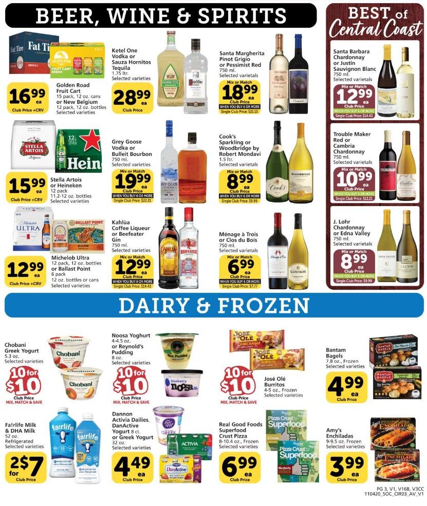 Vons Weekly Ad Flyer (11/4/20 – 11/10/20): Early Vons Ad Preview