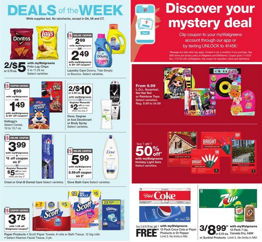 Walgreens Ad (11/15/20 – 11/21/20): EARLY Walgreens Ad Preview
