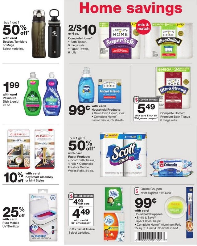 Walgreens Ad (11/8/20 – 11/14/20): EARLY Walgreens Ad Preview