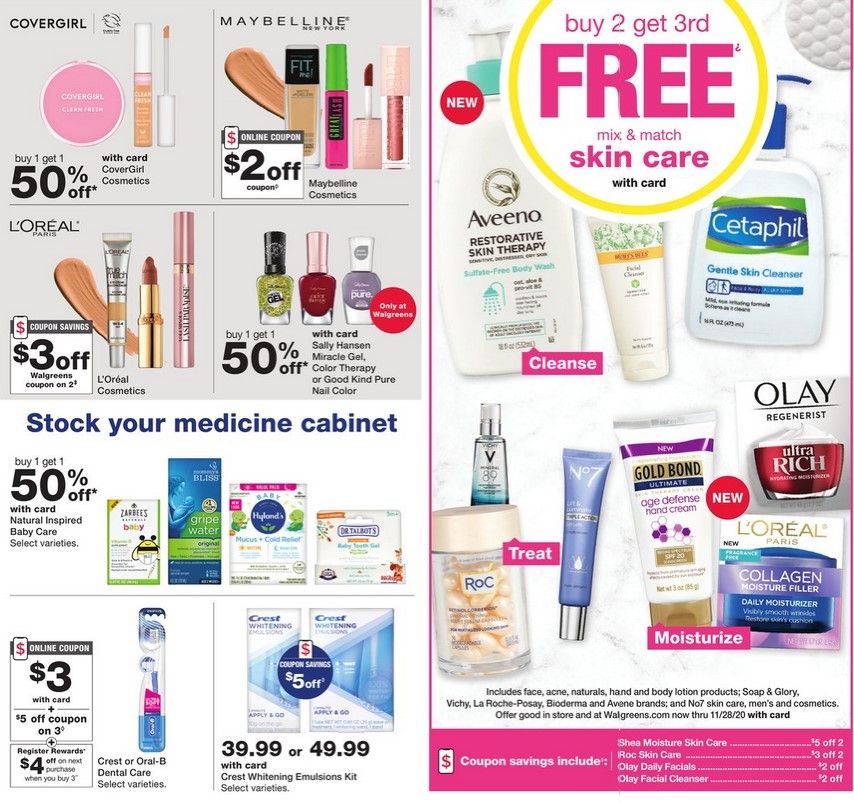 Walgreens Ad (11/8/20 – 11/14/20): EARLY Walgreens Ad Preview