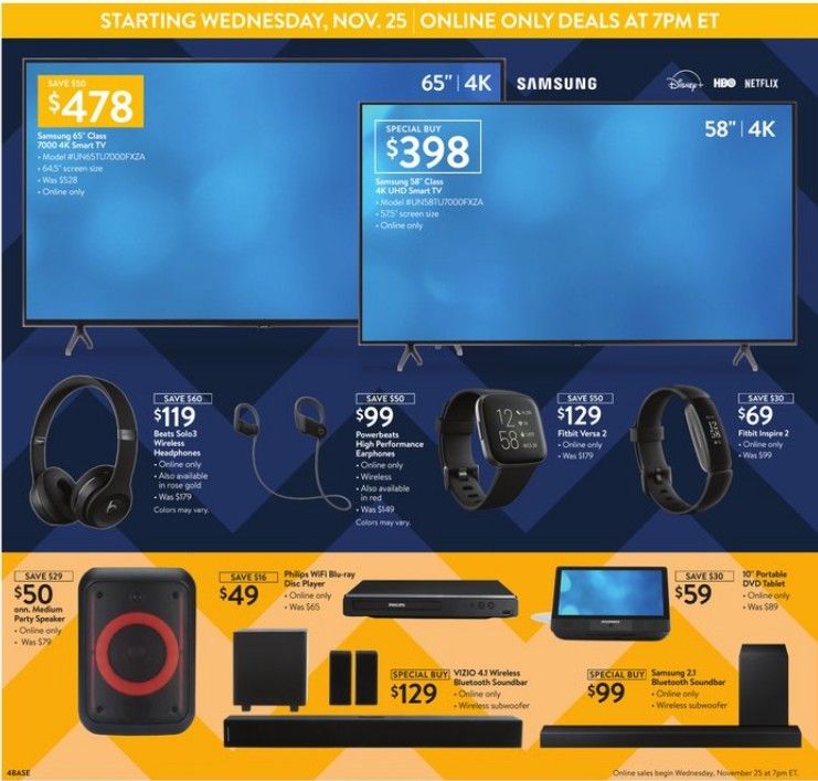 Walmart Black Friday Ad 2020: Just Released 11/25 to 11/28 Deals!