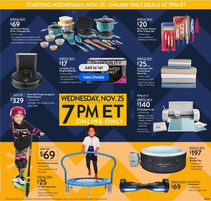 Walmart Black Friday Ad 2020: Just Released 11/25 to 11/28 Deals!