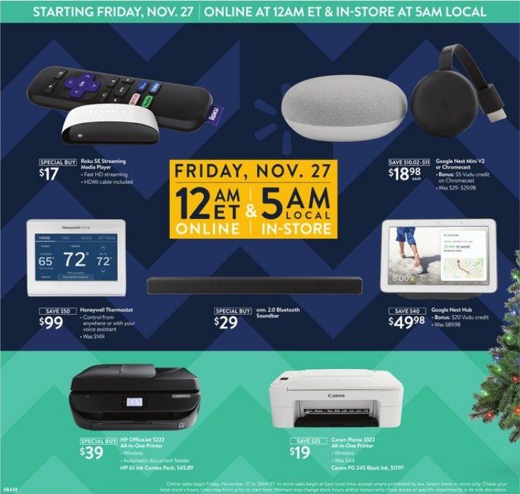 Walmart Black Friday Ad 2020: Just Released 11/25 to 11/28 Deals!