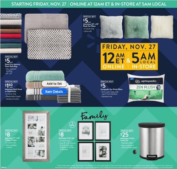 Walmart Black Friday Ad 2020: Just Released 11/25 to 11/28 Deals!