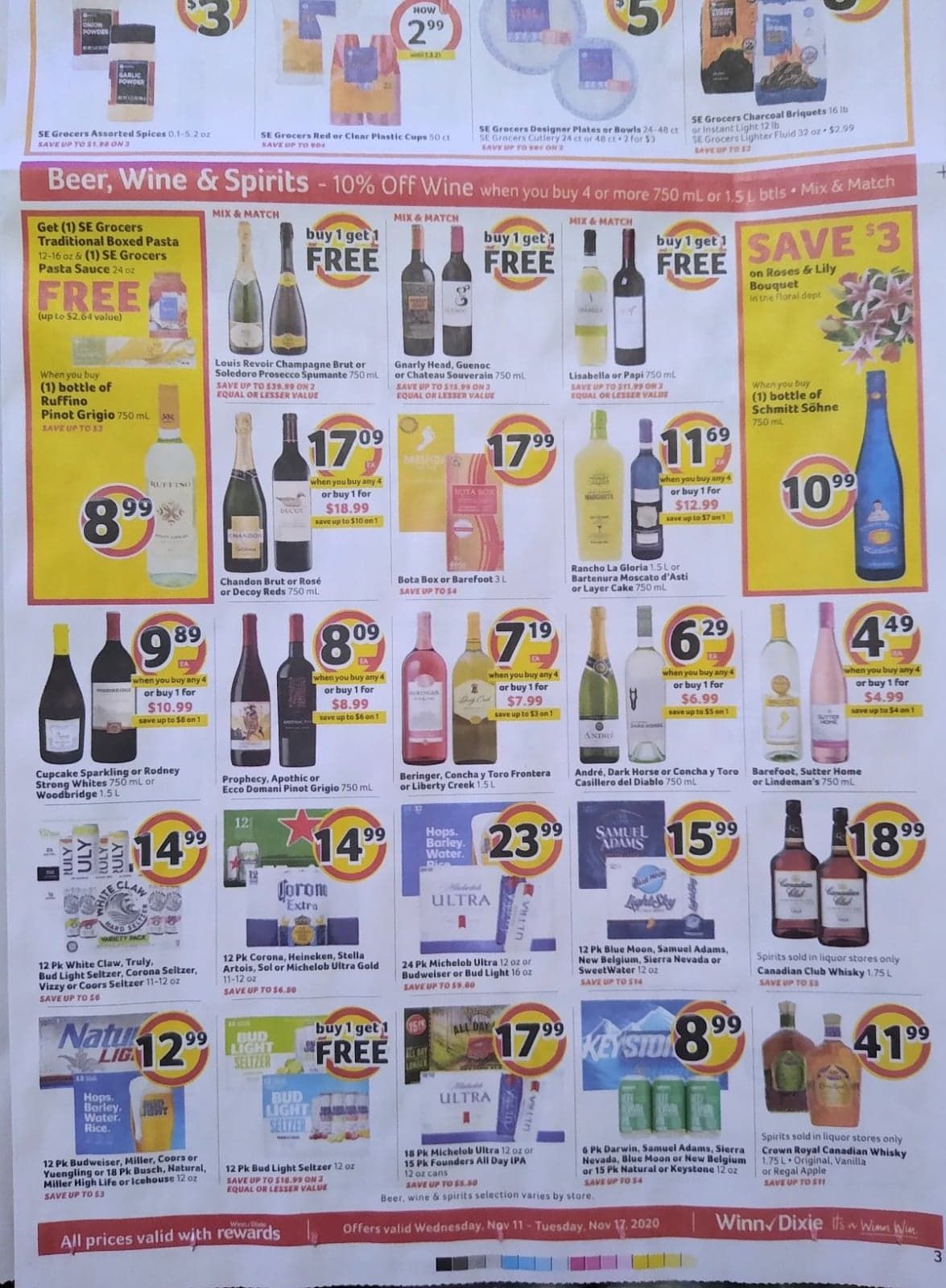 Winn Dixie Weekly Ad Flyer 11/11/20 – 11/17/20 & Winn Dixie Ad Preview!