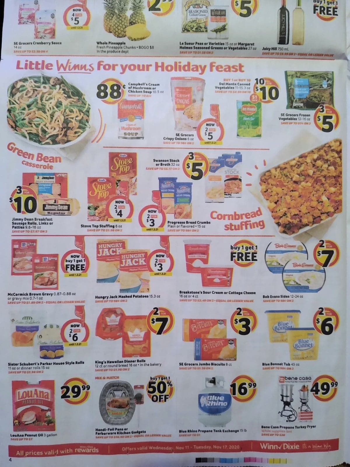 Winn Dixie Weekly Ad Flyer 11/11/20 – 11/17/20 & Winn Dixie Ad Preview!