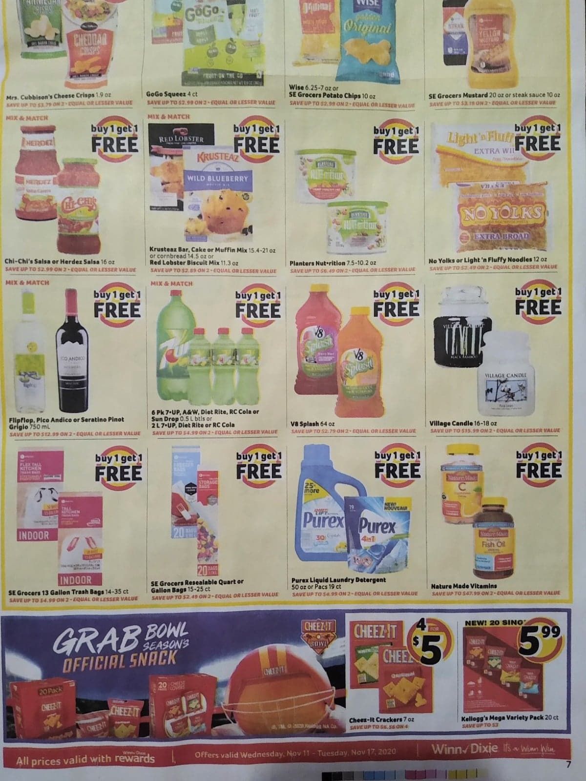 Winn Dixie Weekly Ad Flyer 11/11/20 – 11/17/20 & Winn Dixie Ad Preview!