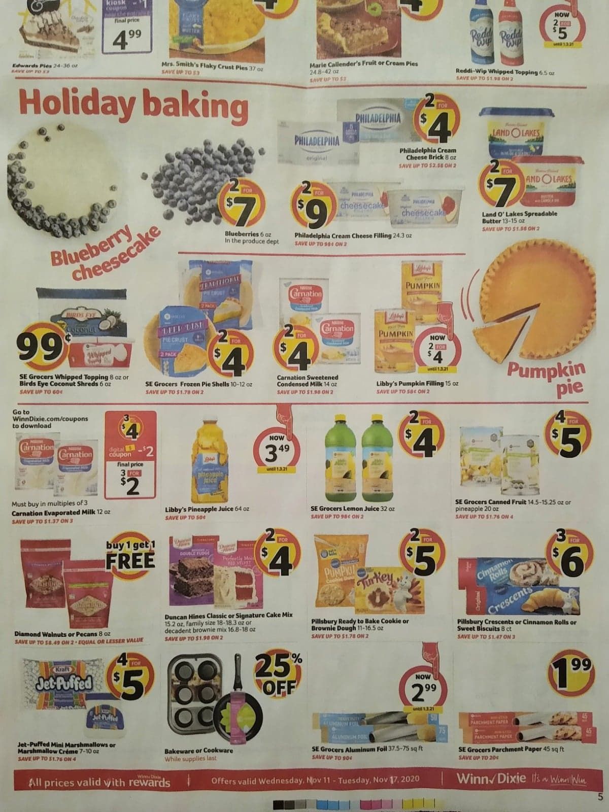 Winn Dixie Weekly Ad Flyer 11/11/20 – 11/17/20 & Winn Dixie Ad Preview!