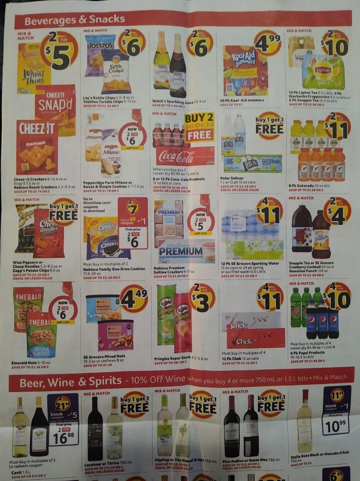 Winn Dixie Weekly Ad Flyer 11/18/20 – 11/25/20 & Winn Dixie Ad Preview!