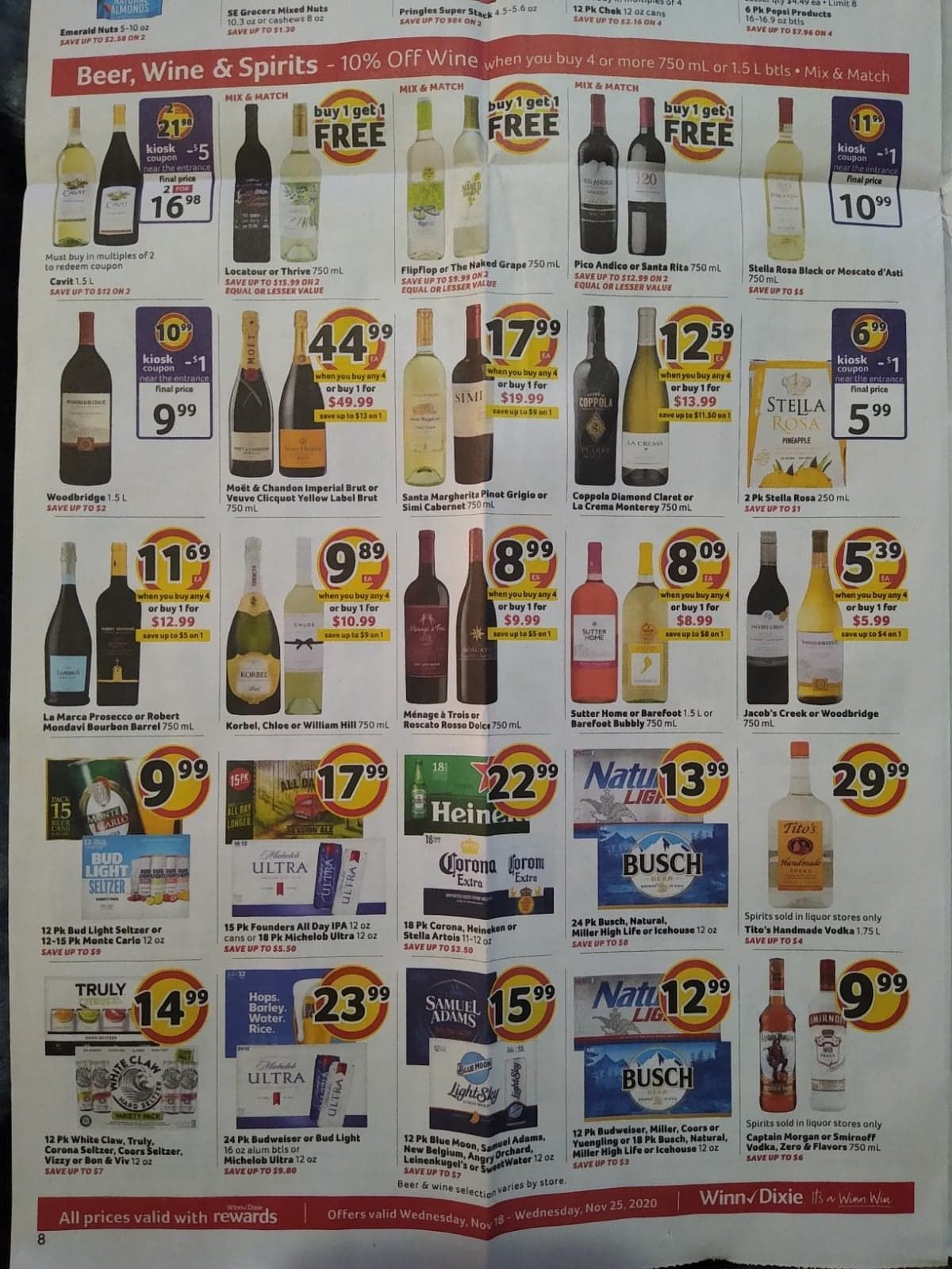 Winn Dixie Weekly Ad Flyer 11/18/20 – 11/25/20 & Winn Dixie Ad Preview!