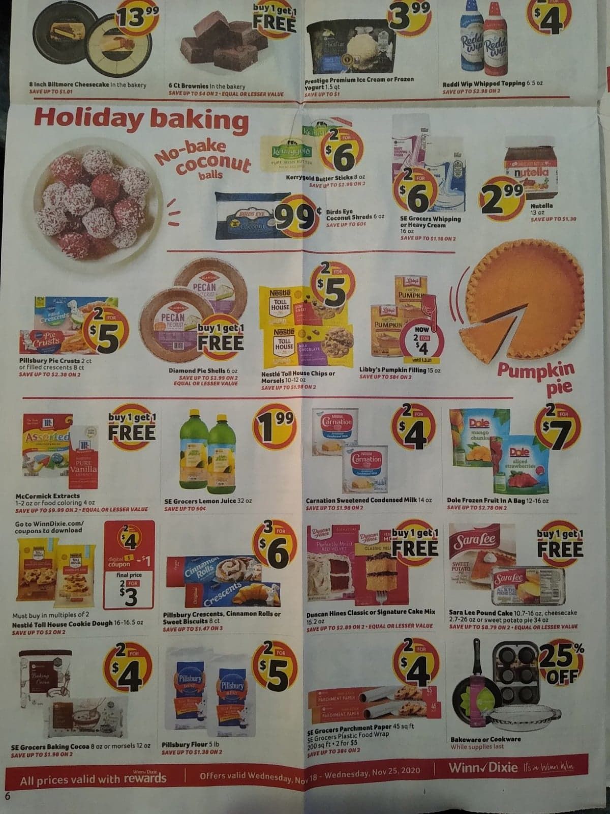 Winn Dixie Weekly Ad Flyer 11/18/20 – 11/25/20 & Winn Dixie Ad Preview!