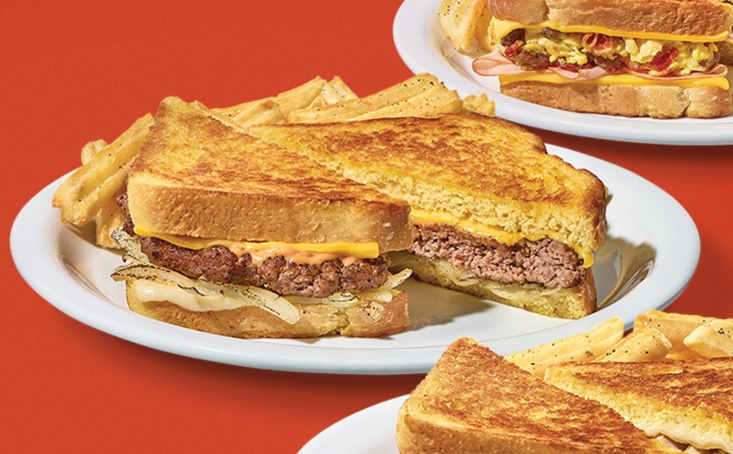 New Cheese Melt Sandwiches Arrive at Denny's for a Limited Time New Cheese Melt Sandwiches Arrive at Denny's for a Limited Time