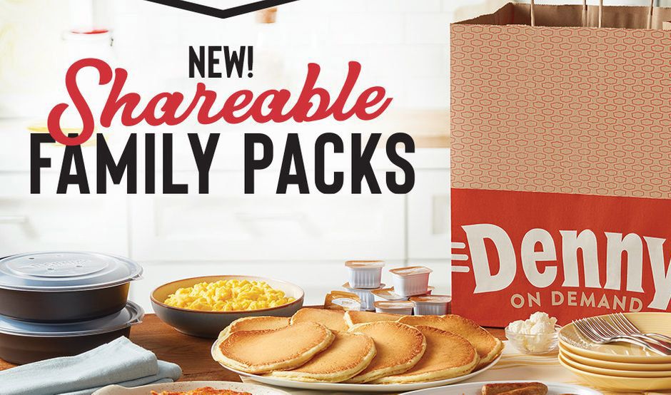 Denny's Introduces their New Family Packs Featuring Grand Slams, Cheeseburgers, Chicken Tenders & More Denny's Introduces their New Family Packs Featuring Grand Slams, Cheeseburgers, Chicken Tenders & More