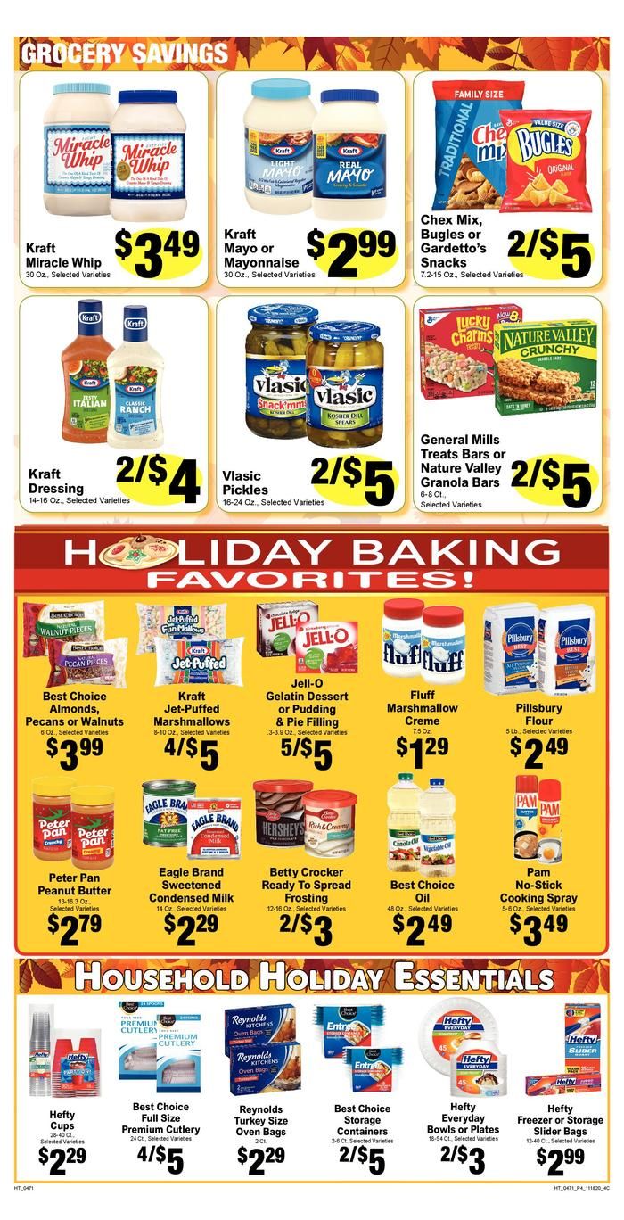 C&R Market Thanksgiving Weekly Ad Flyer November 18 to November 25, 2020