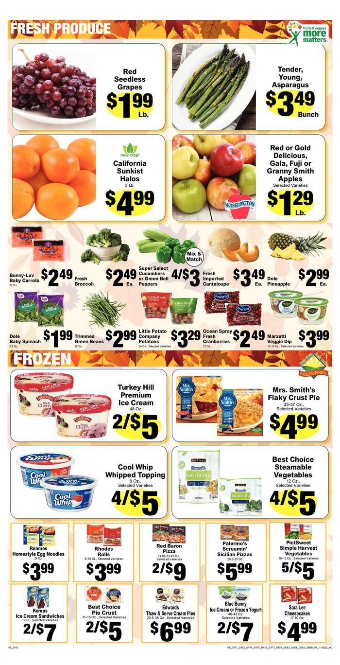 C&R Market Thanksgiving Weekly Ad Flyer November 18 to November 25, 2020
