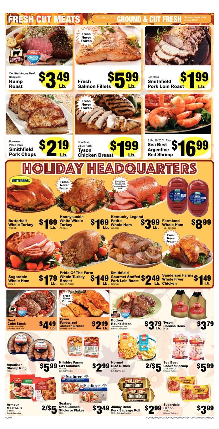 C&R Market Thanksgiving Weekly Ad Flyer November 18 to November 25, 2020