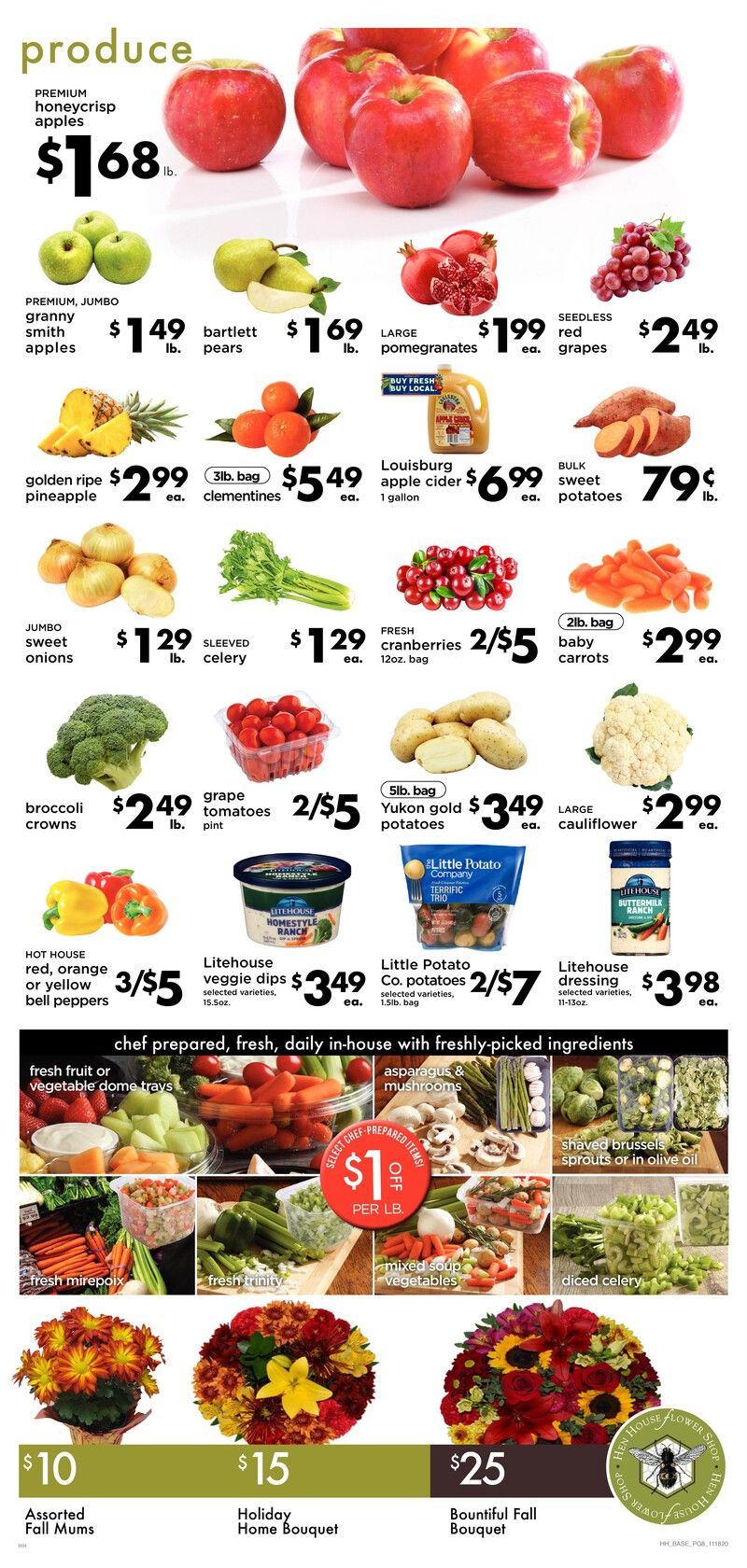 Hen House Thanksgiving Weekly Ad Flyer November 18 to November 26, 2020