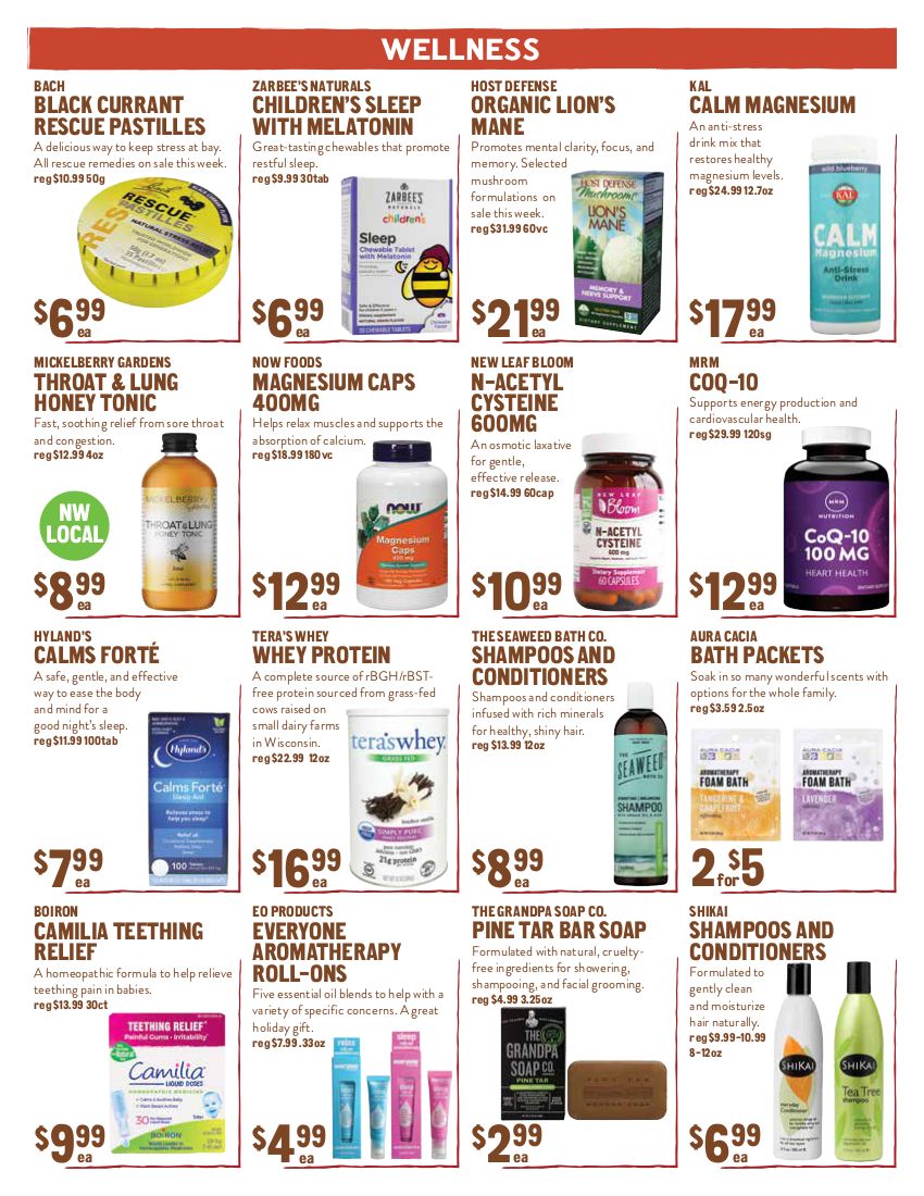 New Seasons Market (OR) Thanksgiving Weekly Ad Flyer November 18 to November 25, 2020
