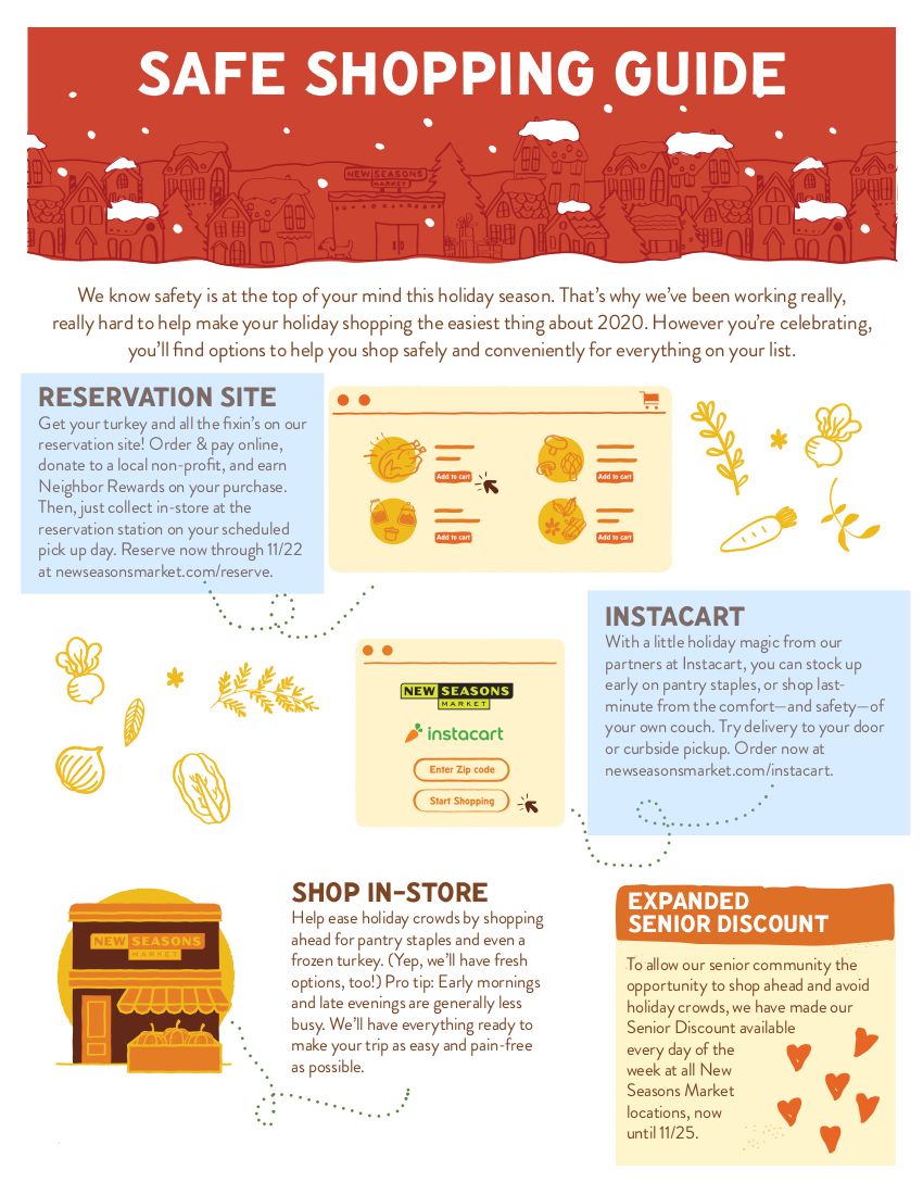 New Seasons Market (OR) Thanksgiving Weekly Ad Flyer November 18 to November 25, 2020