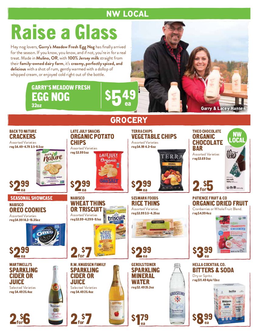 New Seasons Market (OR) Thanksgiving Weekly Ad Flyer November 18 to November 25, 2020