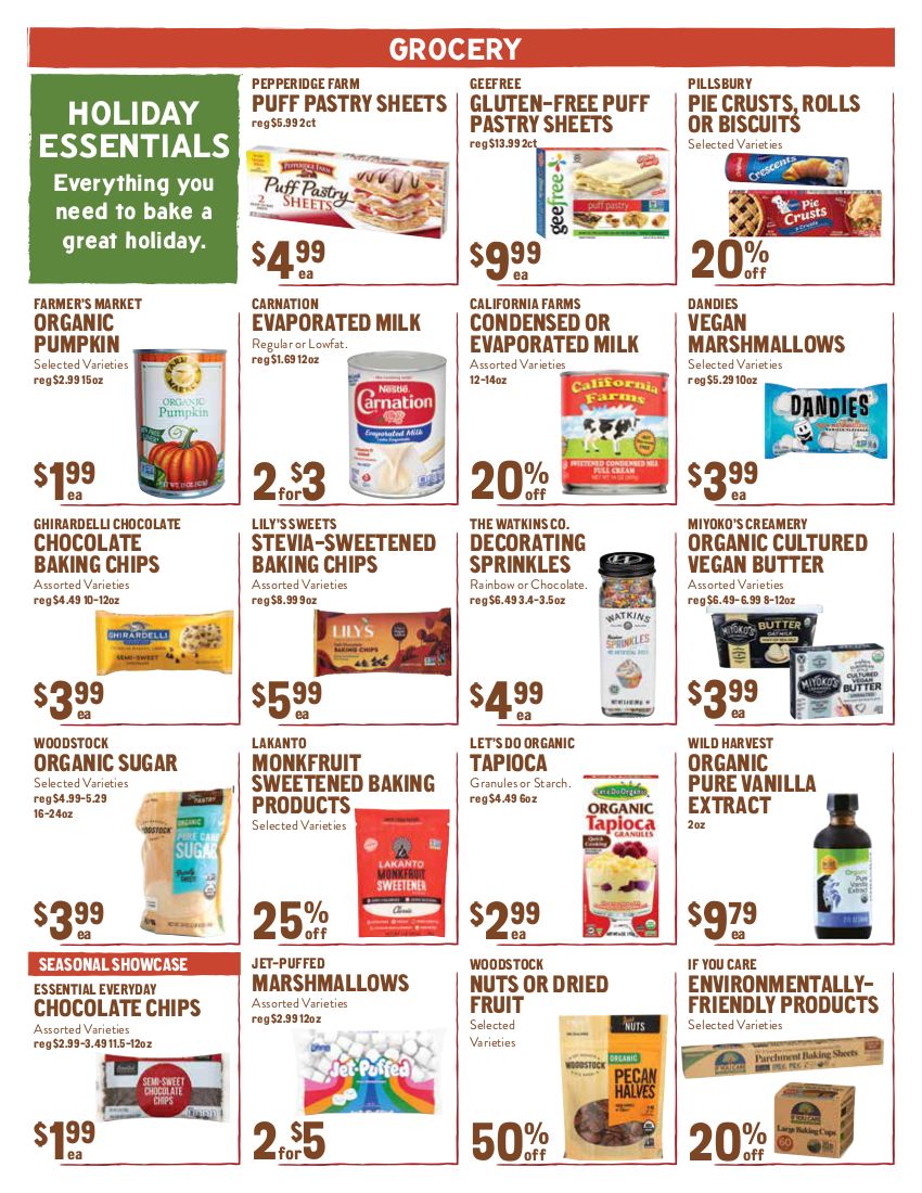 New Seasons Market (OR) Thanksgiving Weekly Ad Flyer November 18 to November 25, 2020