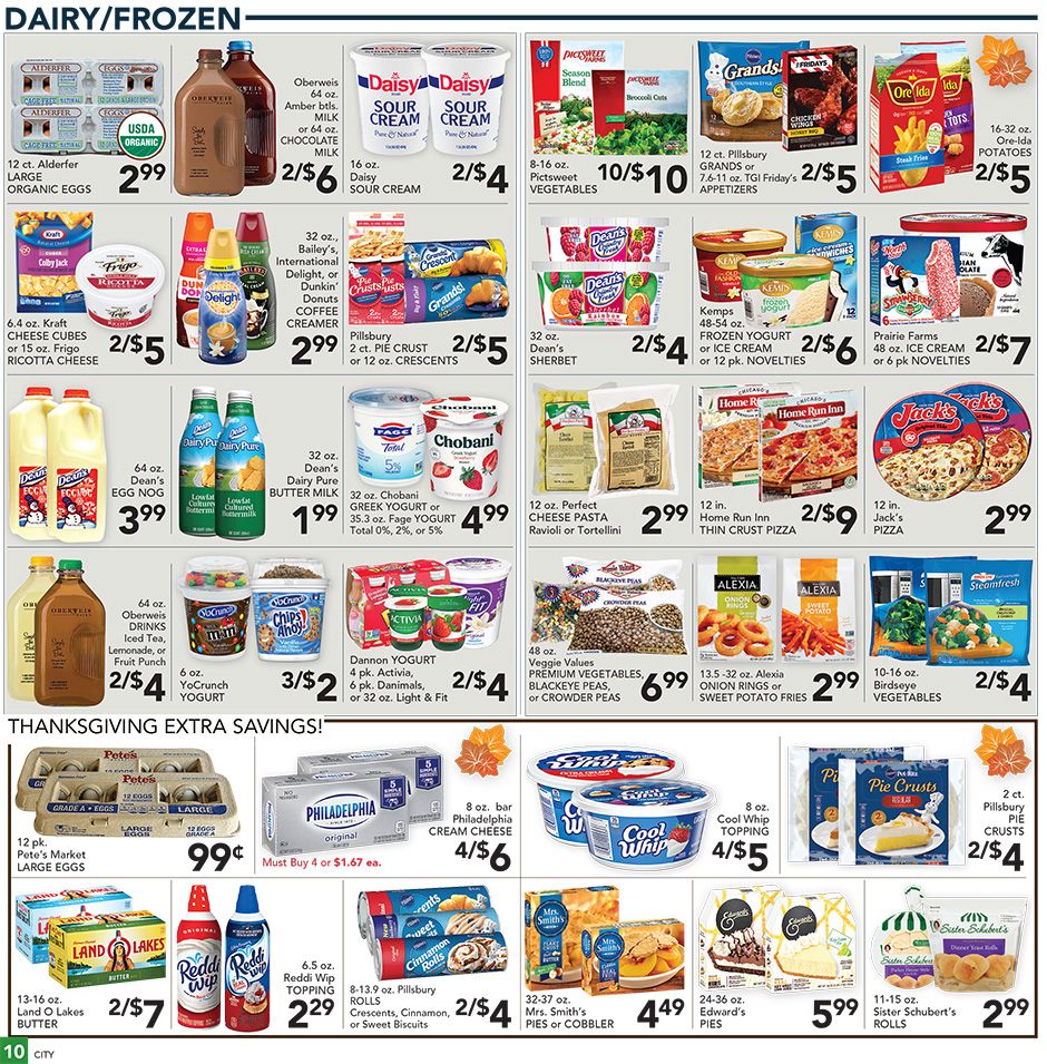 Pete's Fresh Market Thanksgiving Weekly Ad Flyer November 18 to November 26, 2020