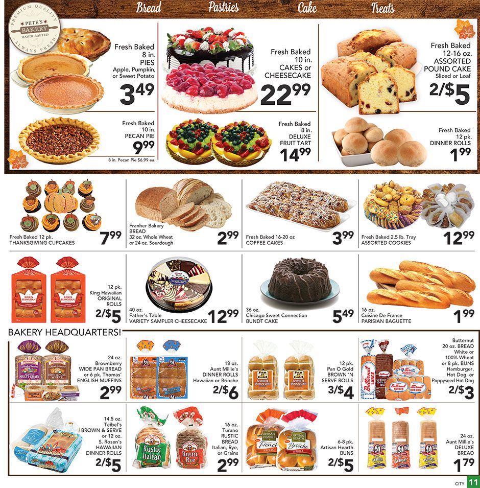 Pete's Fresh Market Thanksgiving Weekly Ad Flyer November 18 to November 26, 2020