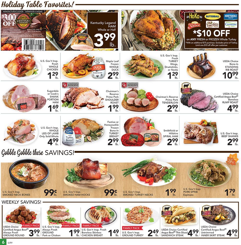Pete's Fresh Market Thanksgiving Weekly Ad Flyer November 18 to November 26, 2020