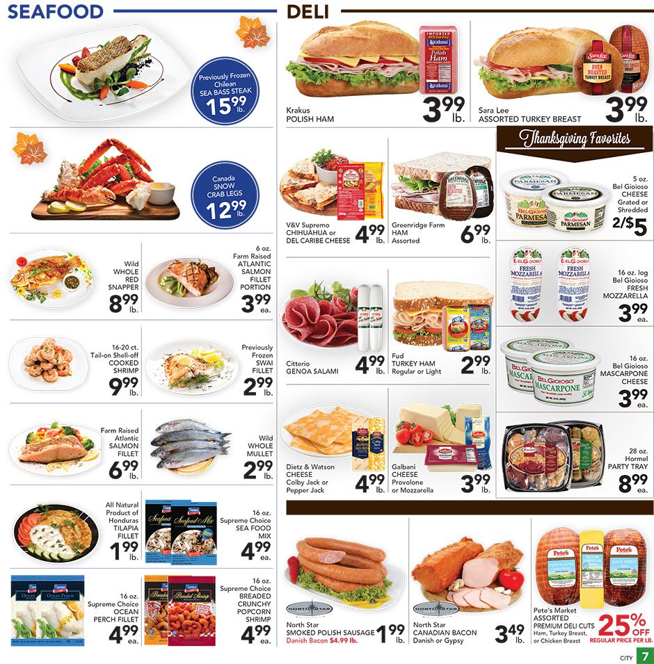 Pete's Fresh Market Thanksgiving Weekly Ad Flyer November 18 to November 26, 2020