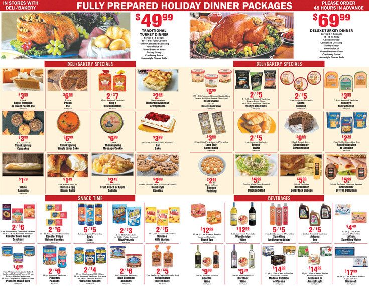 Piggly Wiggly (GA) Thanksgiving Weekly Ad Flyer November 18 to December 1, 2020