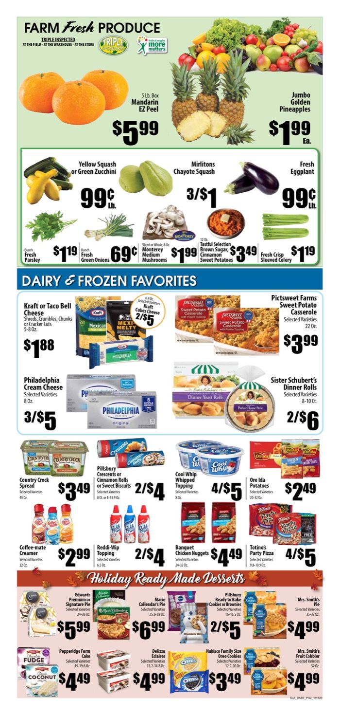 Piggly Wiggly (LA) Weekly Ad Flyer November 18 to December 1, 2020