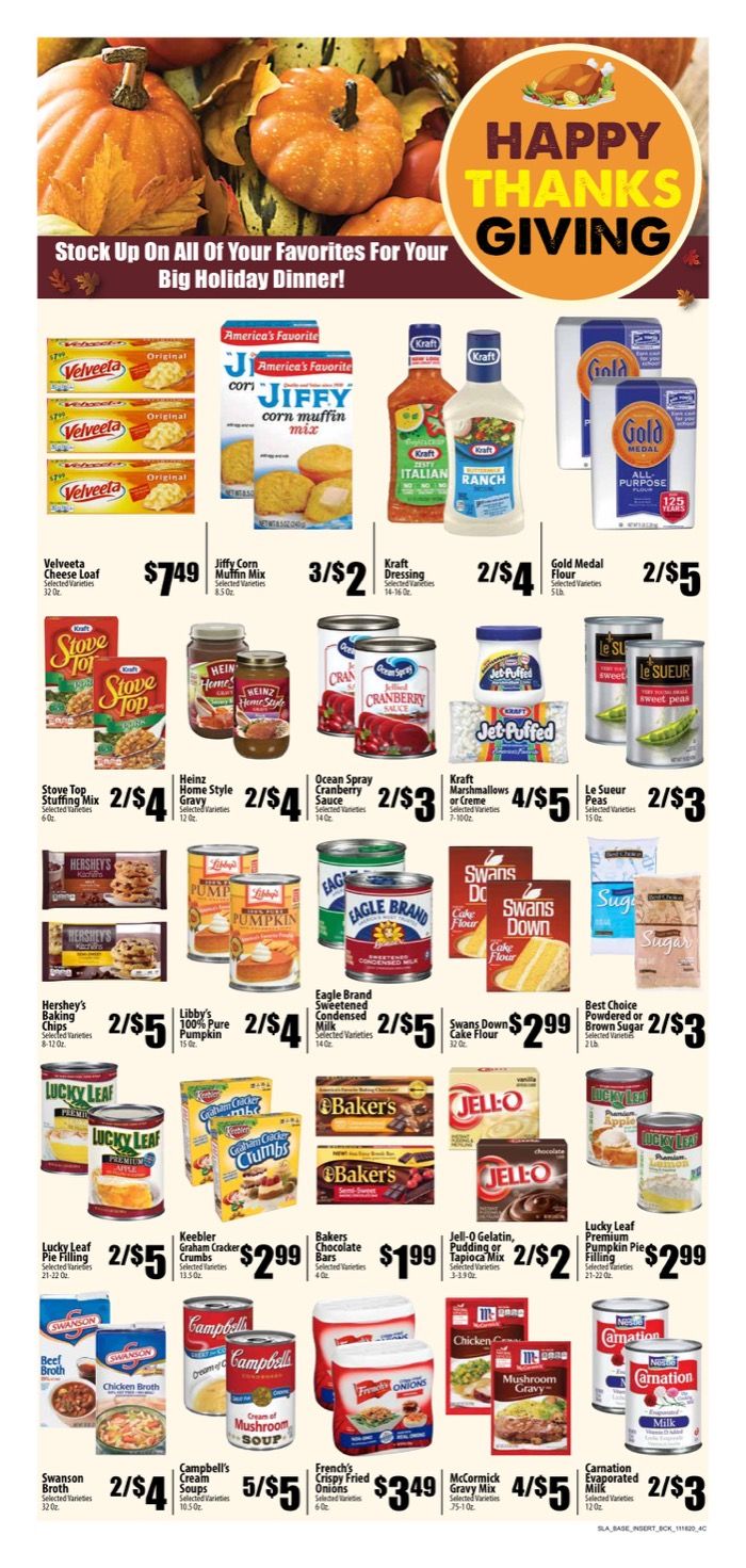 Piggly Wiggly (LA) Weekly Ad Flyer November 18 to December 1, 2020