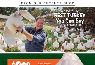 Stew Leonard's Thanksgiving Weekly Ad Flyer November 18 to December 1, 2020