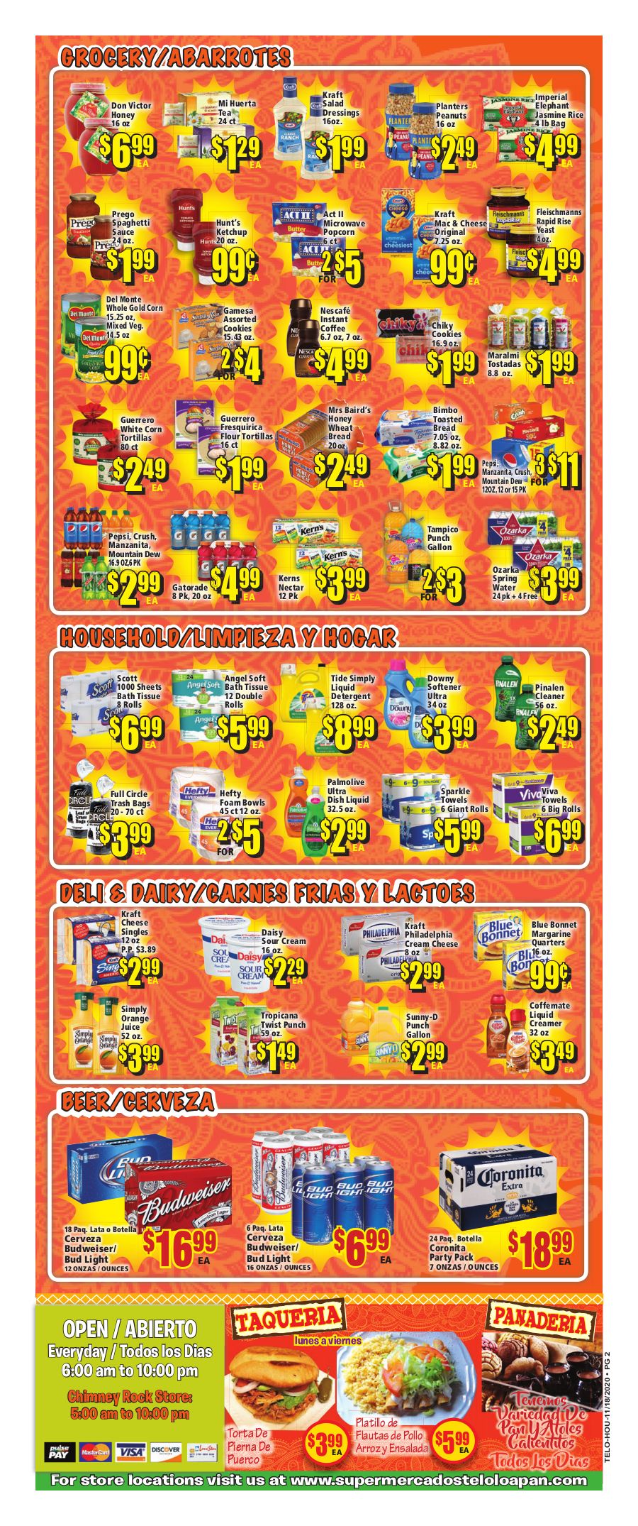 Supermercados Teloloapan Thanksgiving Weekly Ad Flyer November 18 to December 1, 2020