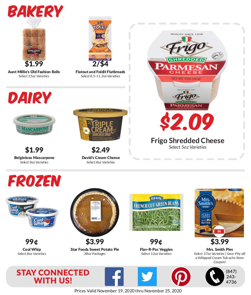 Woodman's Market (IL) Thanksgiving Weekly Ad Flyer November 19 to November 25, 2020