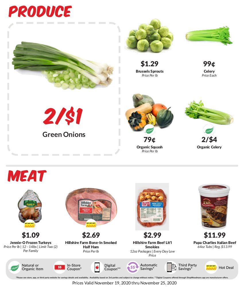 Woodman's Market (WI) Thanksgiving Weekly Ad Flyer November 19 to November 26, 2020