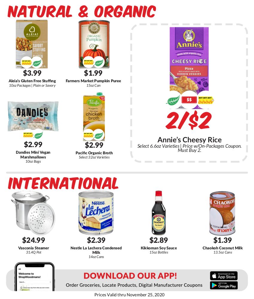 Woodman's Market (WI) Thanksgiving Weekly Ad Flyer November 19 to November 26, 2020