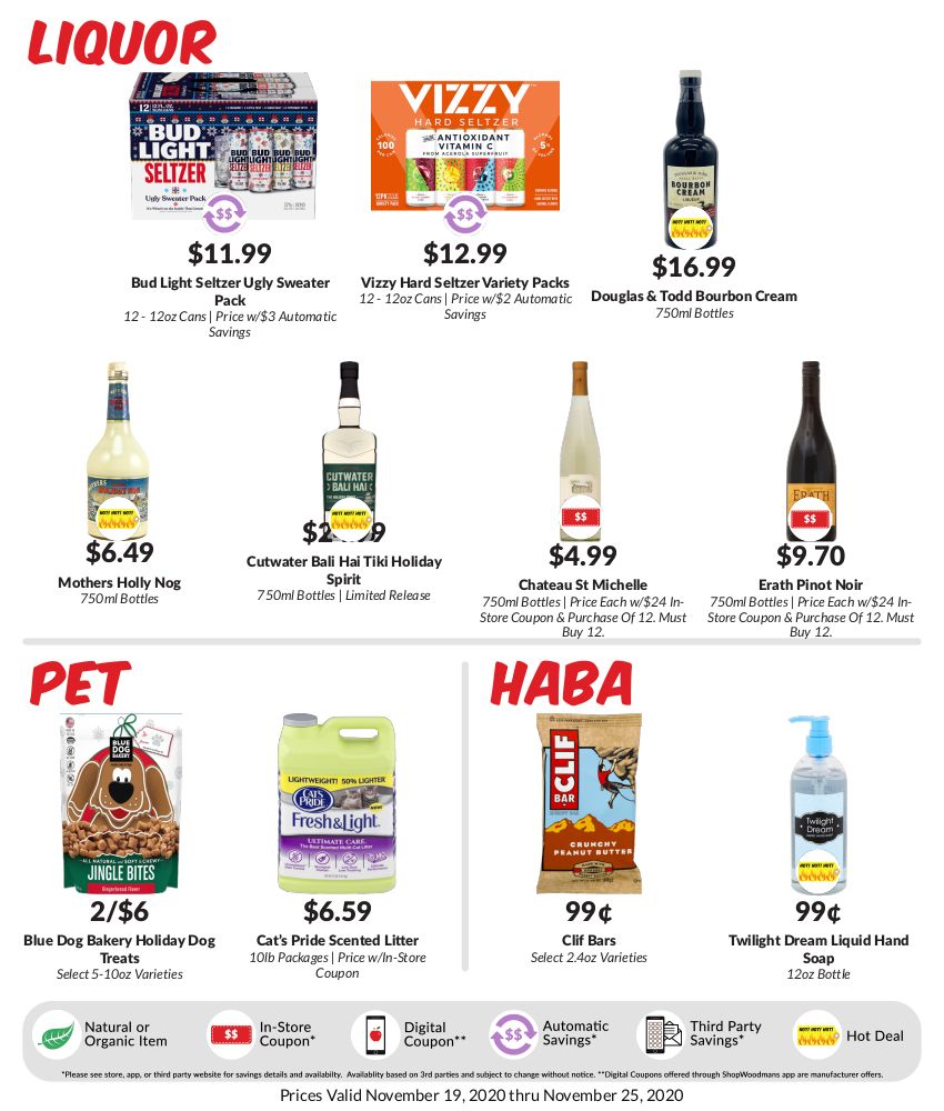 Woodman's Market (WI) Thanksgiving Weekly Ad Flyer November 19 to November 26, 2020