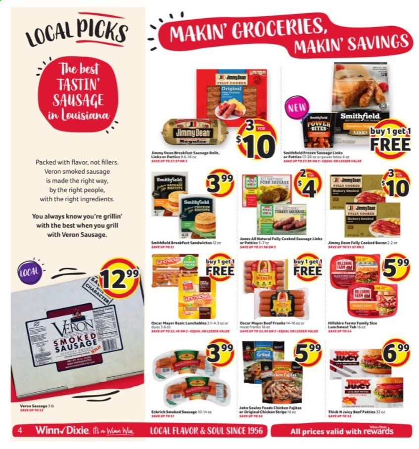 Winn Dixie (AL, FL, GA, LA, MS) Weekly Ad Flyer November 18 to November 25