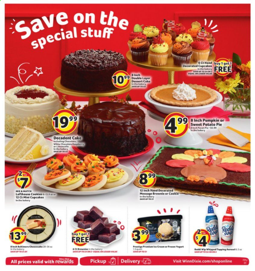 Winn Dixie (AL, FL, GA, LA, MS) Weekly Ad Flyer November 18 to November 25