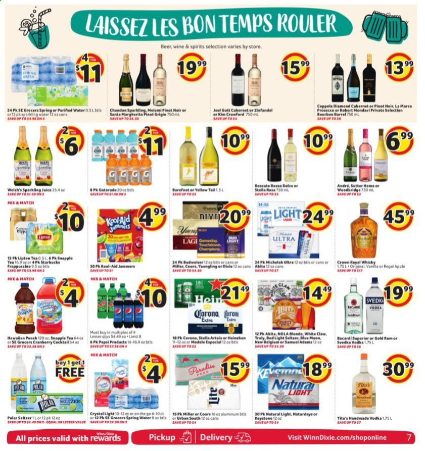 Winn Dixie (AL, FL, GA, LA, MS) Weekly Ad Flyer November 18 to November 25