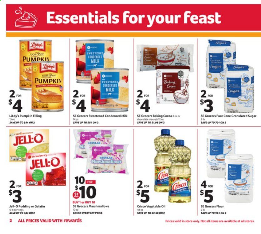Winn Dixie (AL, FL, GA, LA, MS) Weekly Ad Flyer November 11 to December 1