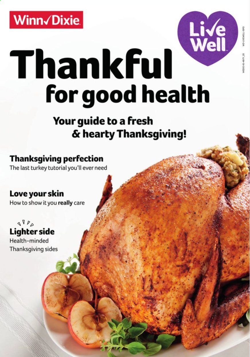 Winn Dixie (AL, FL, GA, LA, MS) Weekly Ad Flyer October 30 to November 24